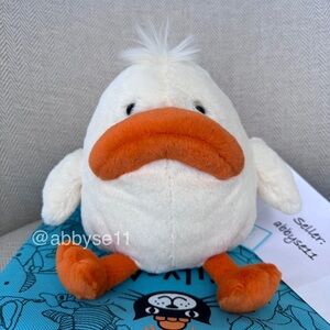 Jellycat Delia Duck Plush Toy NWT Authentic With Dust Bag DD3D